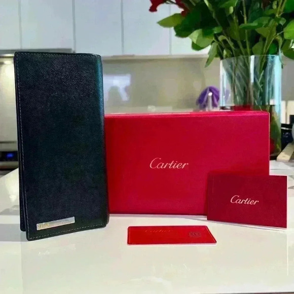 Cartier Santos Long Wallet Unisex - Picture 1 of 10